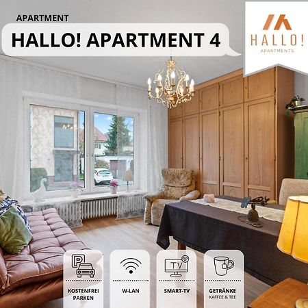 Tolle Zweiraum-Ferienwohnung In Bester Lage L Innenstadtnaehe L 1 Minute Zum Bahnhof L Tv L Free-Wlan L Keine Kueche L Willkommen Im Hallo!-Apartment 4 Bad Wörishofen Dış mekan fotoğraf